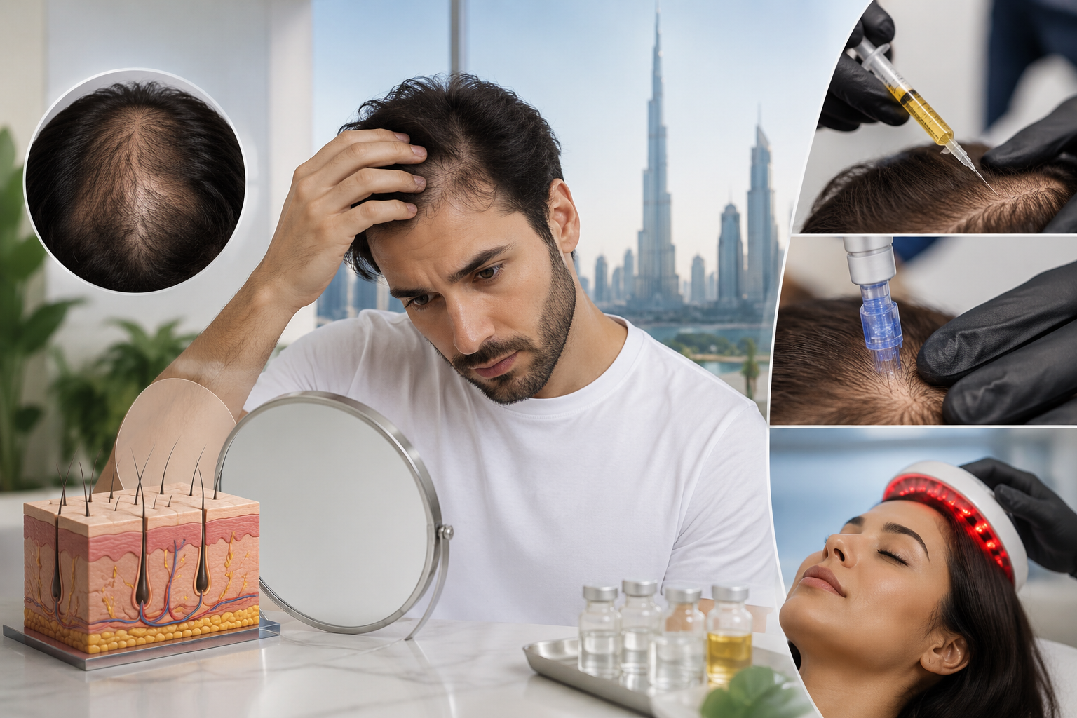 Hair Loss in Dubai: Causes, Symptoms & Effective Treatments