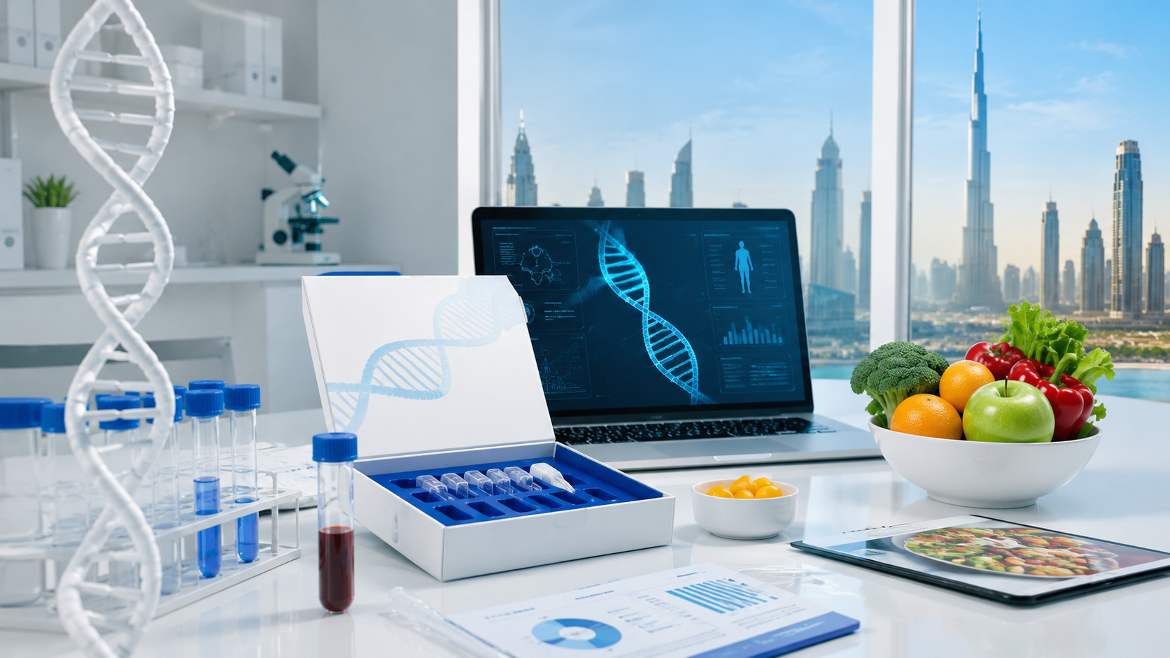 DNA Health Test in Dubai: How a Simple Saliva Test Can Guide Your Diet, Fitness, and Long-Term Health